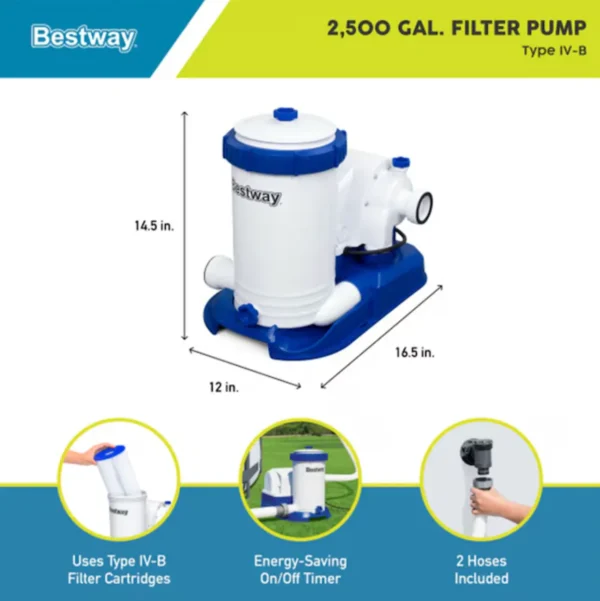 Upgraded Cartridge Filter Pump - Image 7